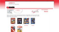 Desktop Screenshot of gamezyte.com